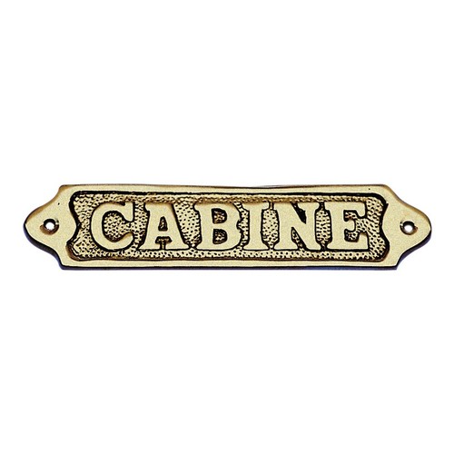Türschild cabine türbeschlag - türschild,