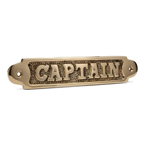 Maritimes türschild captain - maritimes,
