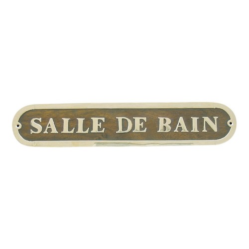 Türschild salle bain - türschild,