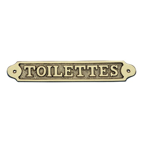 Türschild toilettes - türschild,