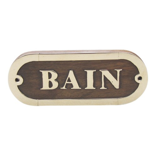 Türschild bain türbeschlag - türschild,