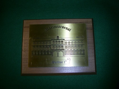 Plakette messing wilhelmshaven - plakette,