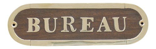 Türschild bureau türbeschlag - türschild,
