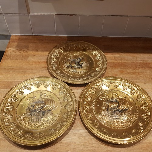 3er set vintage - vintage, messing