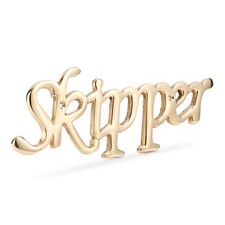 Maritimes Türschild Skipper