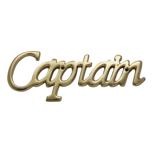 Türschild schrift captain - schrift,