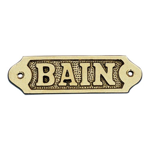 Türschild bain türbeschlag - türschild,
