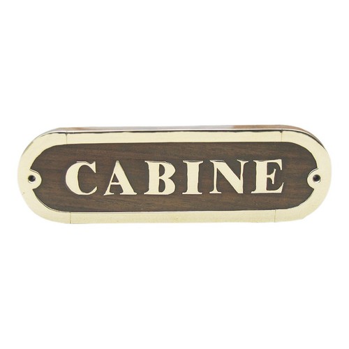Türschild cabine türbeschlag - türschild,